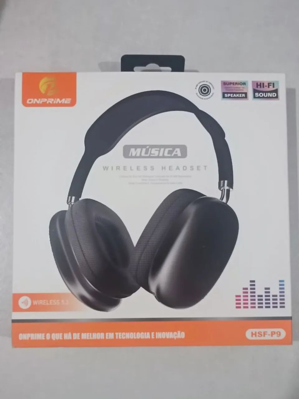 Headset Bluetooth com Ultra Bass: Perfeito para Música e Jogos - PRO