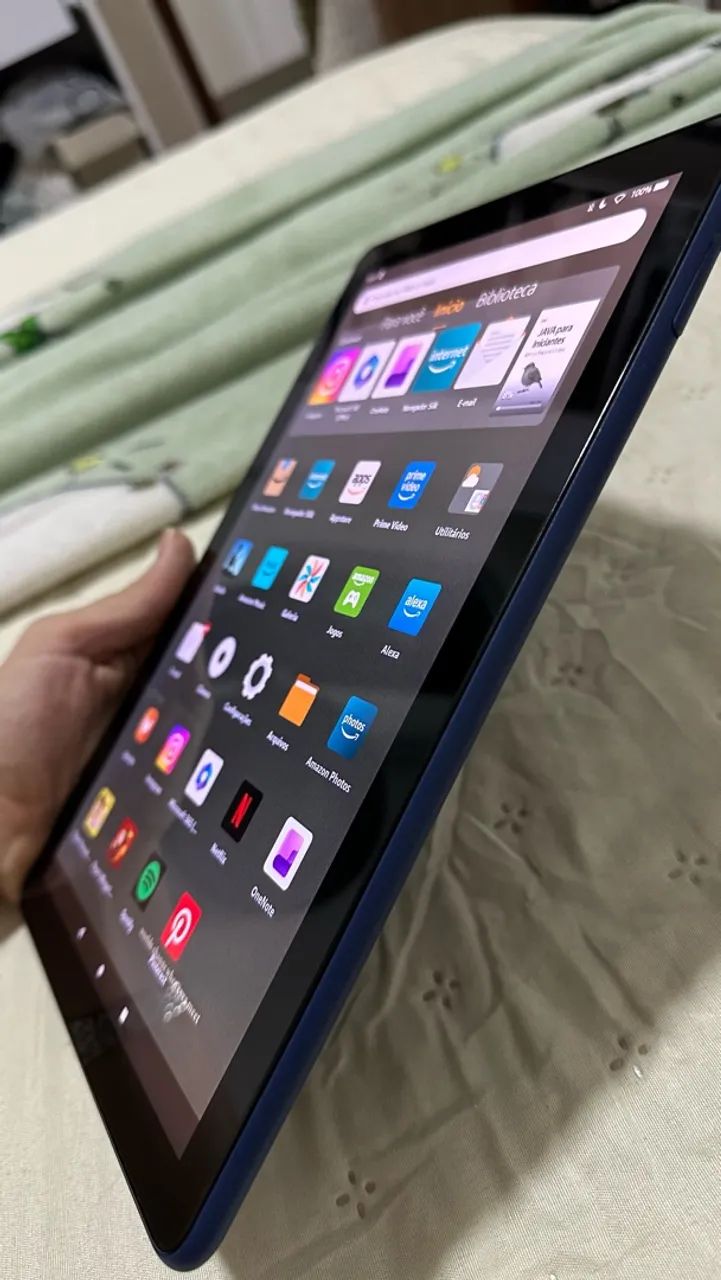Tablet Amazon Fire HD 10 64GB / Tela 10.1" - Azul  - Foto 2