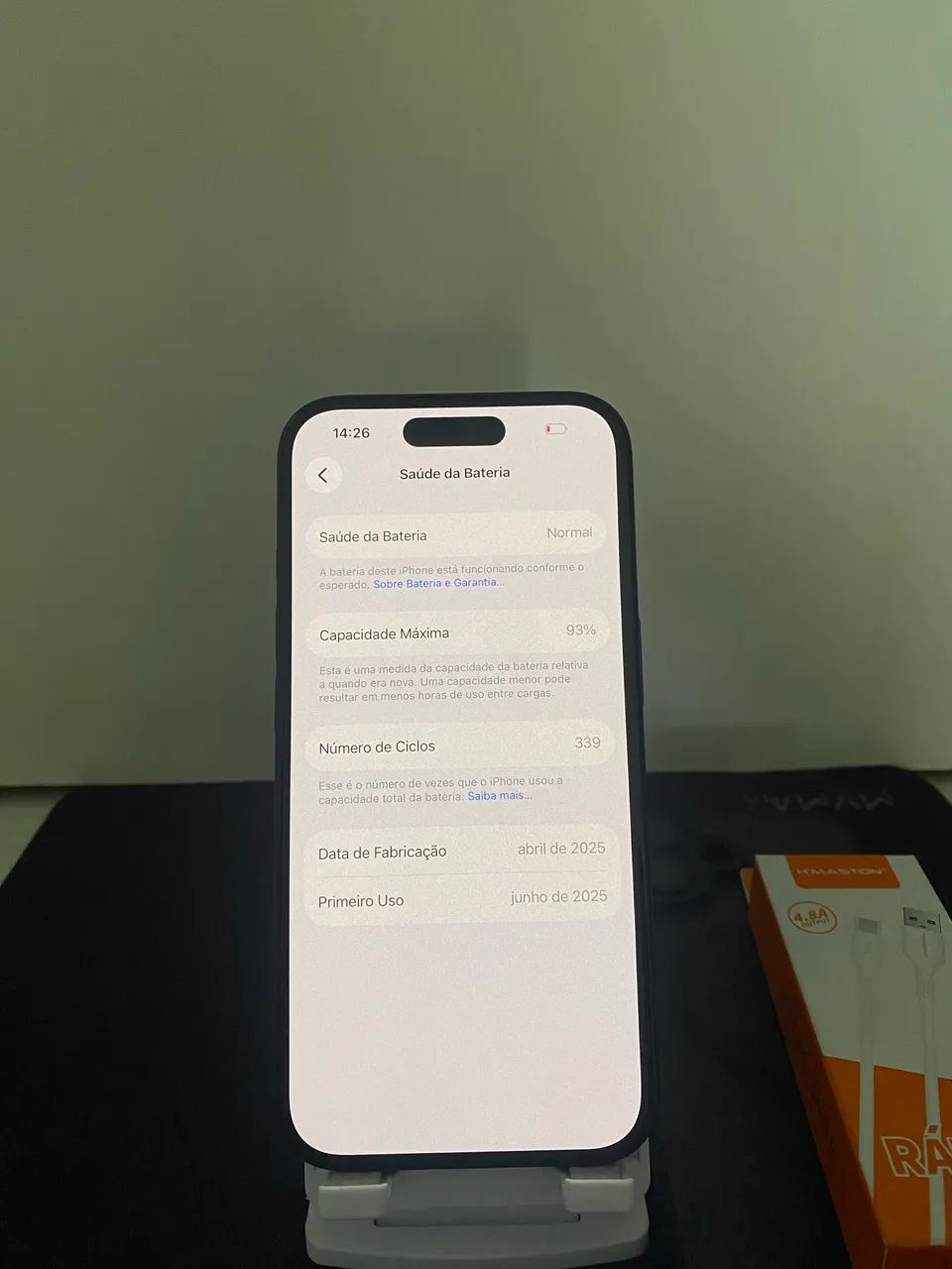 IPHONE 16 Preto 128GB - Foto 3