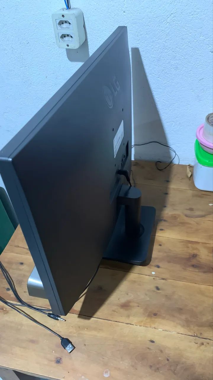 Monitor Gamer LG, 100hz, Full HD + Caixinha de som knup (aceito cartão) - Foto 4