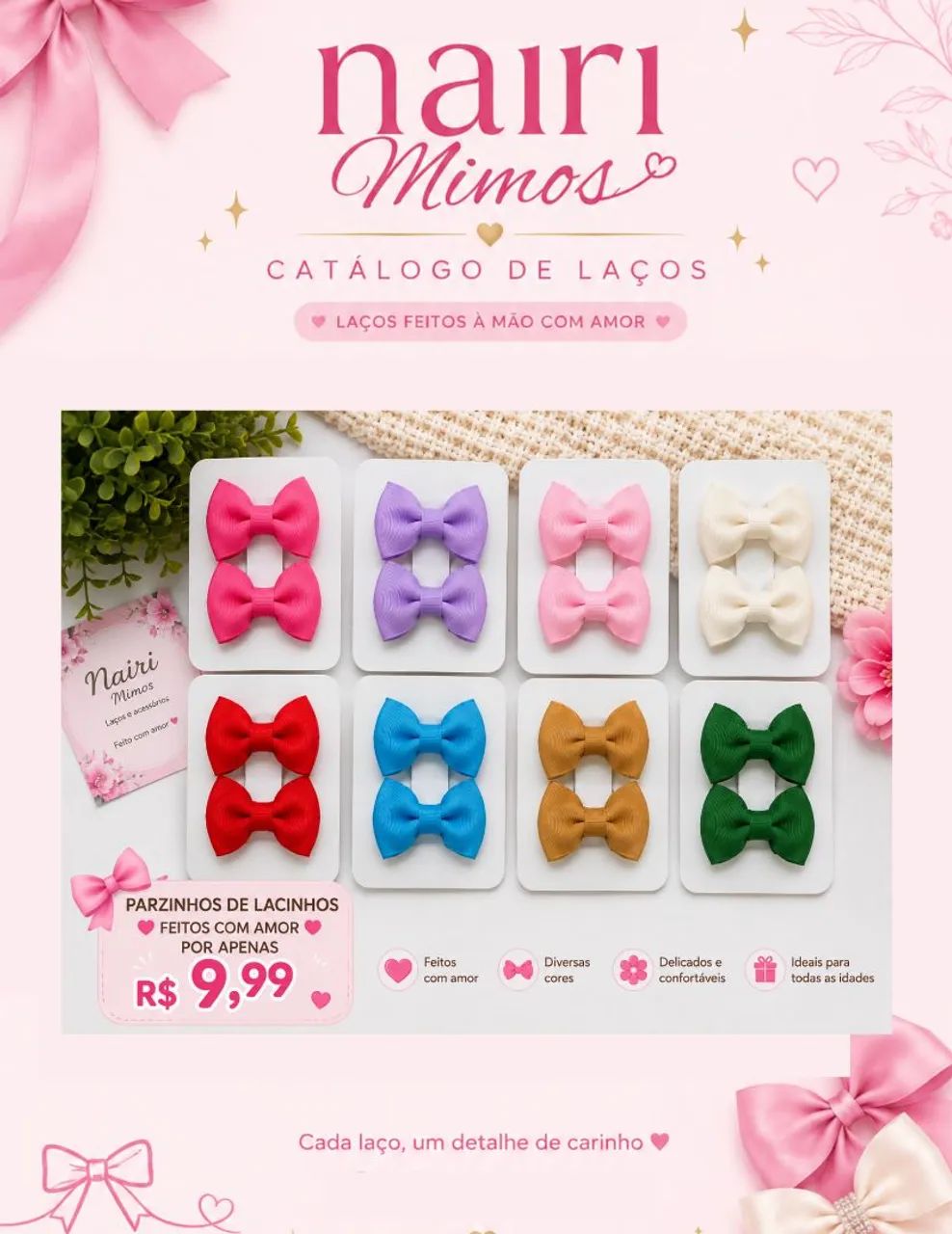 Faixinhas e lacinhos para bebê  - Foto 3