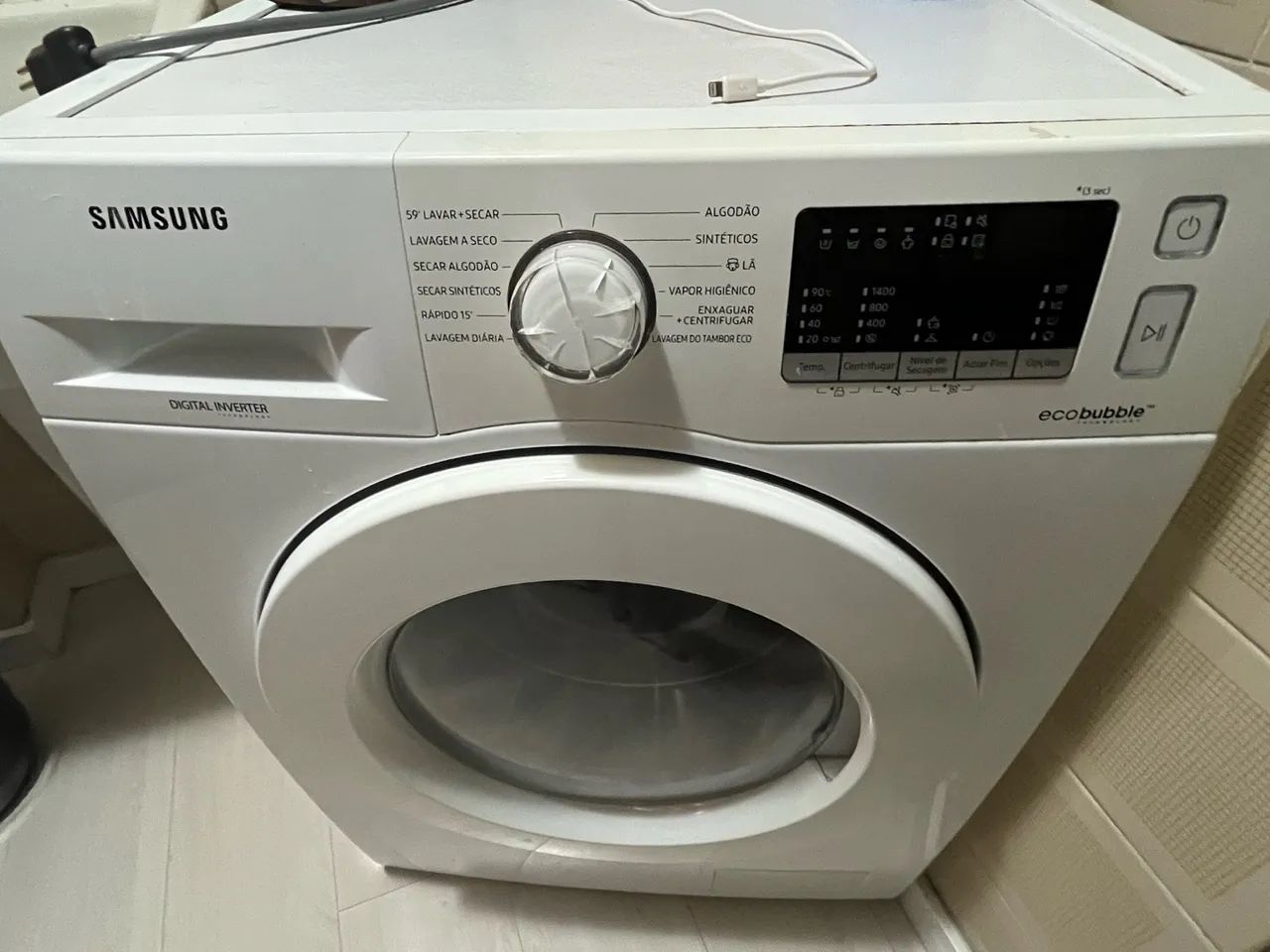 Lava e seca Samsung 