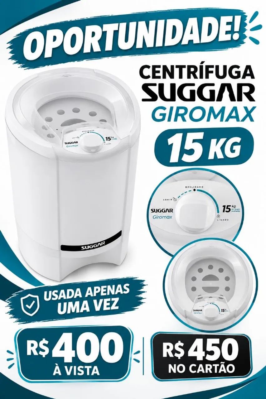 Centrífuga 15 kg