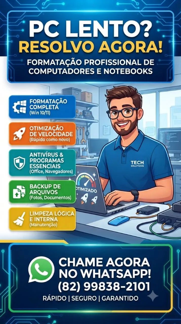Formatação Programas windows 10 e 11