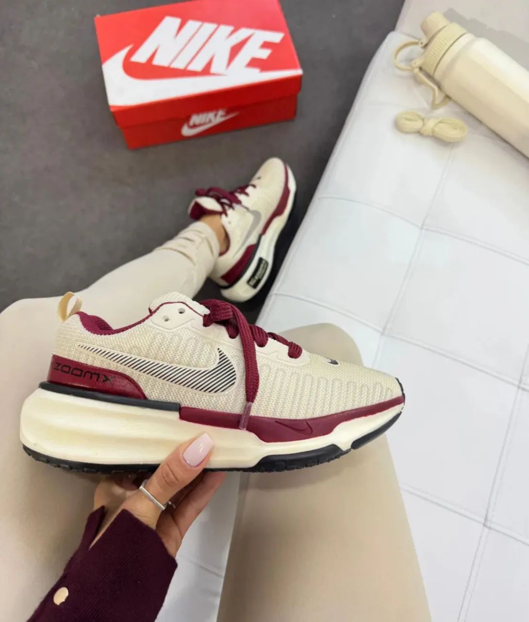 lz Tênis Nike Zoom Fly 6 Feminino - Cinza - Bayard Esportes