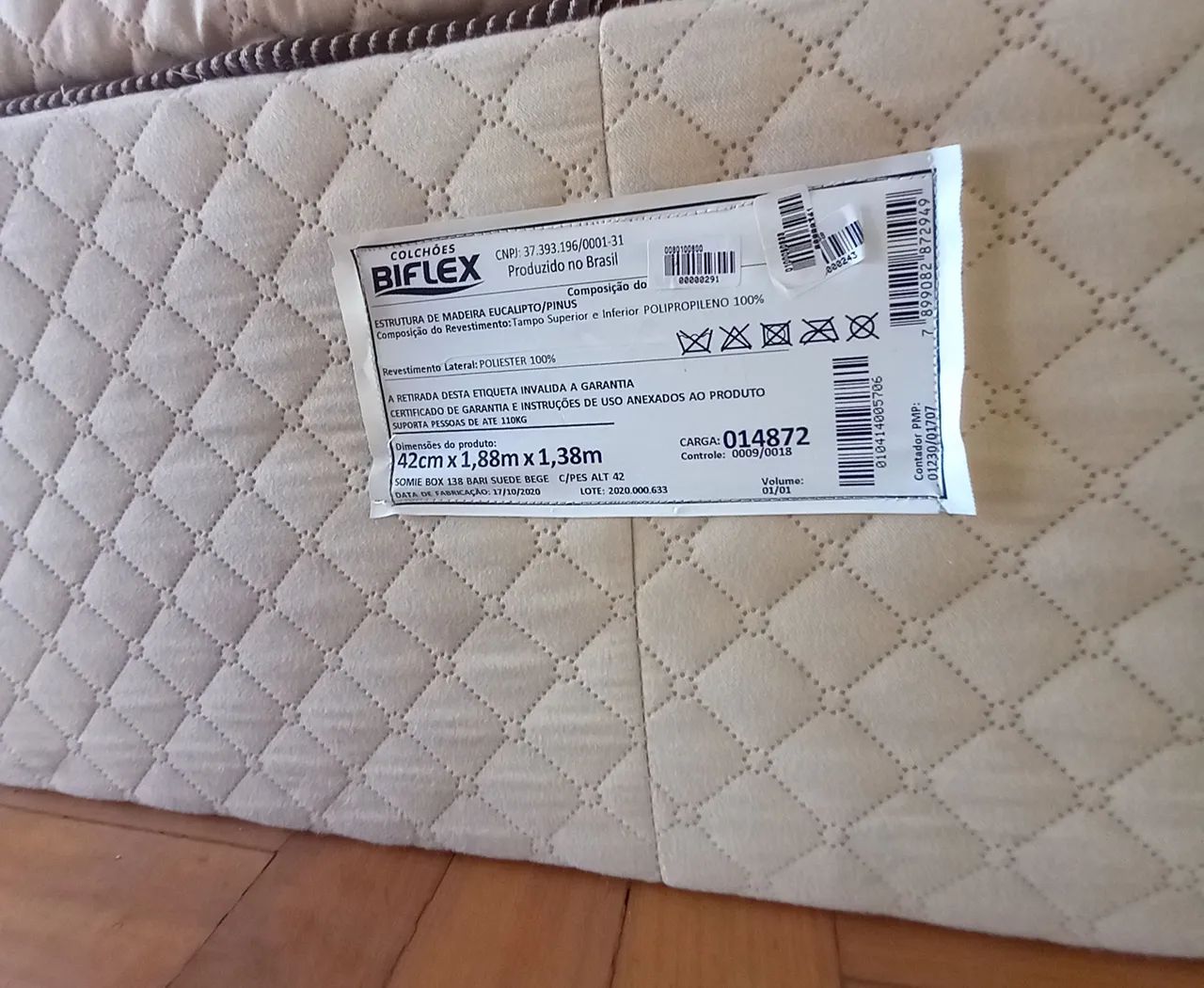 Cama box mais colchão  - Foto 5