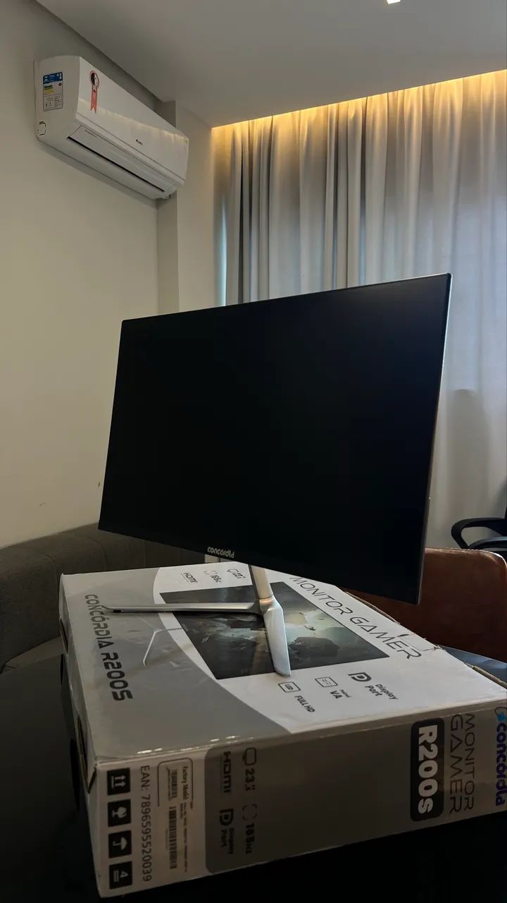 MONITOR GAMER NOVÍSSIMO E COM CAIXA  - Foto 3