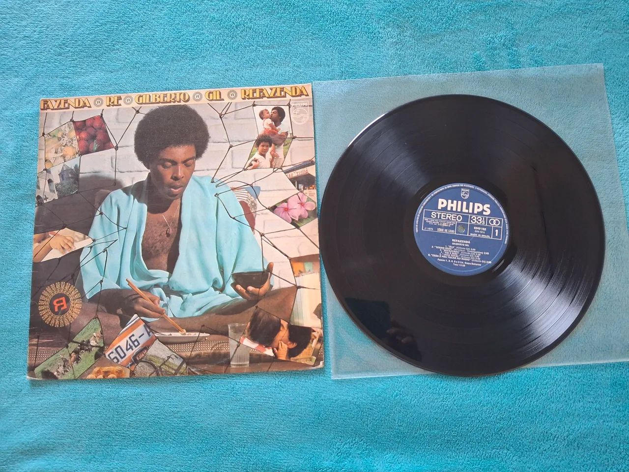 LP Gilberto Gil Refazenda Muito Bom