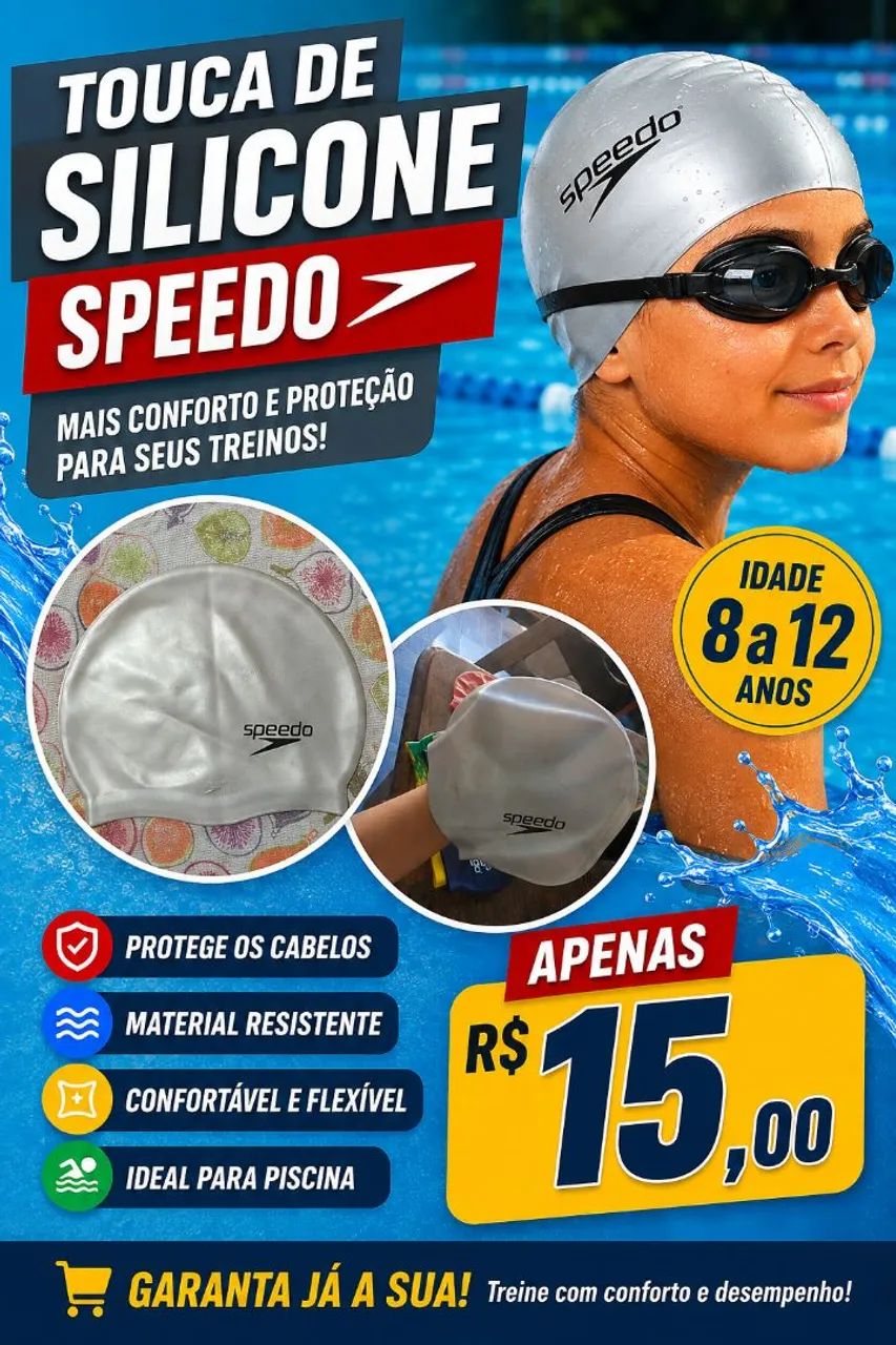Touca de natação. - Foto 3