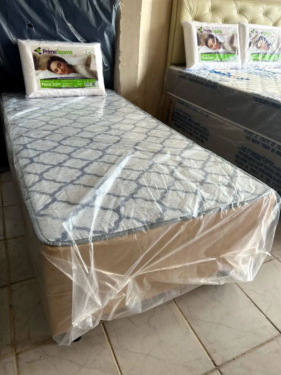 Cama Box Solteiro - Nova - Foto 3