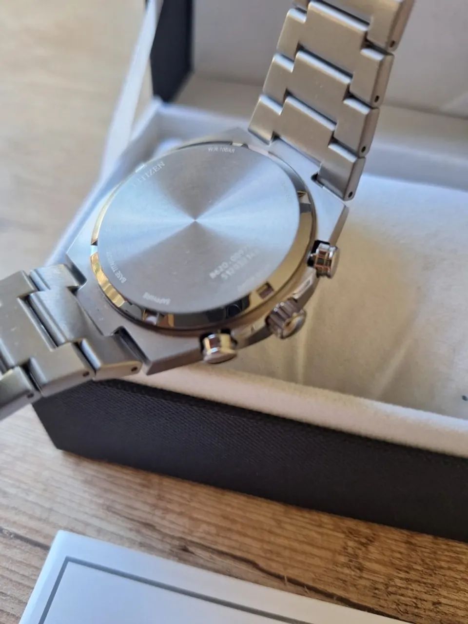 Relógio Citizen Zenshin CA4610-85Z Titanium Safira Eco-drive