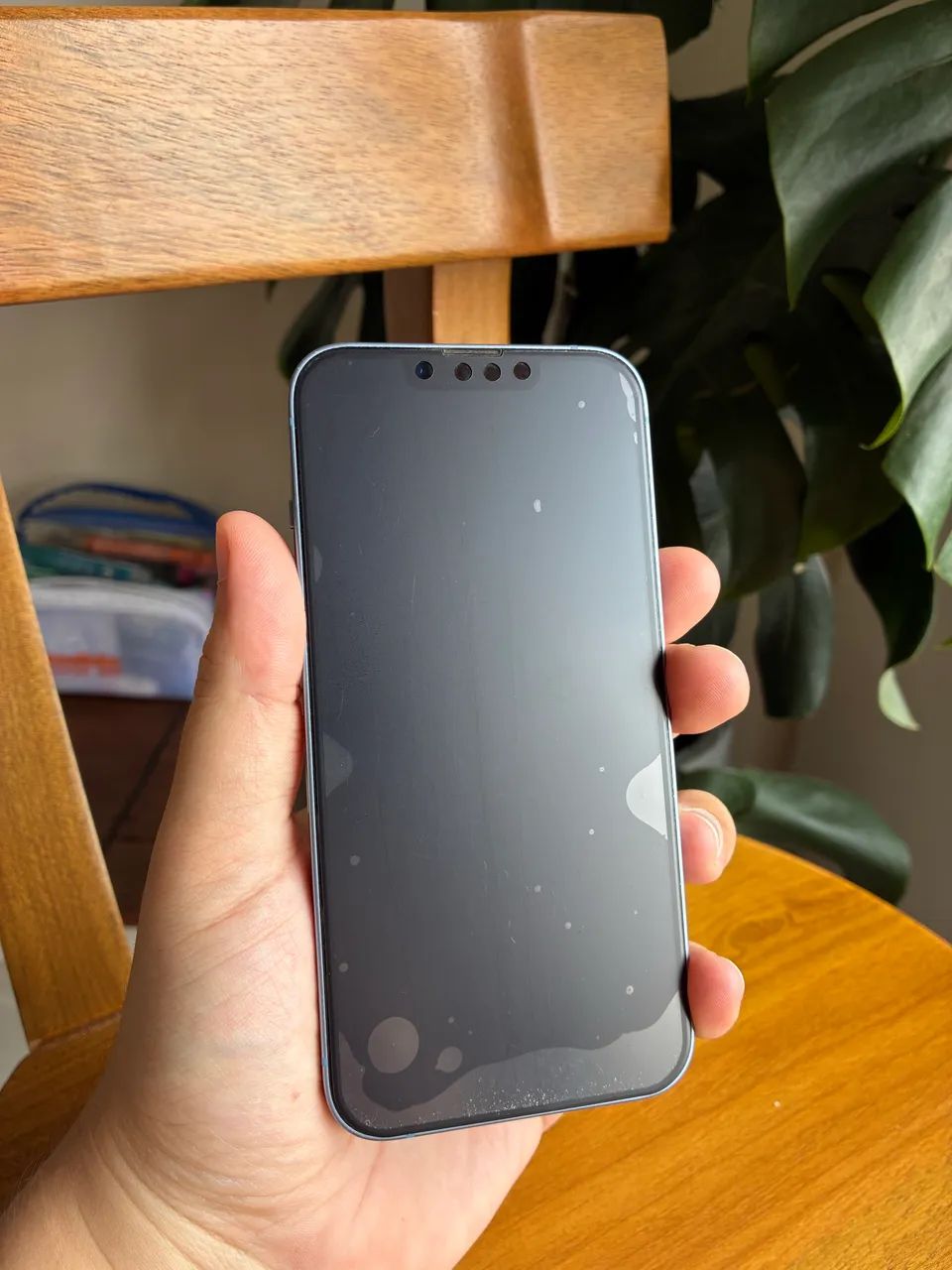 iPhone 14 Azul 128GB - Impecável (Caixa e Cabo) | Saúde 86% - Foto 4