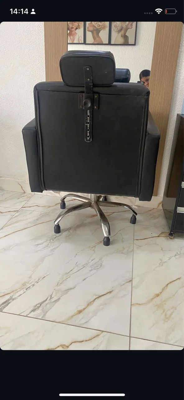 2 cadeiras de Cabelereiro é um lavatório  - Foto 2
