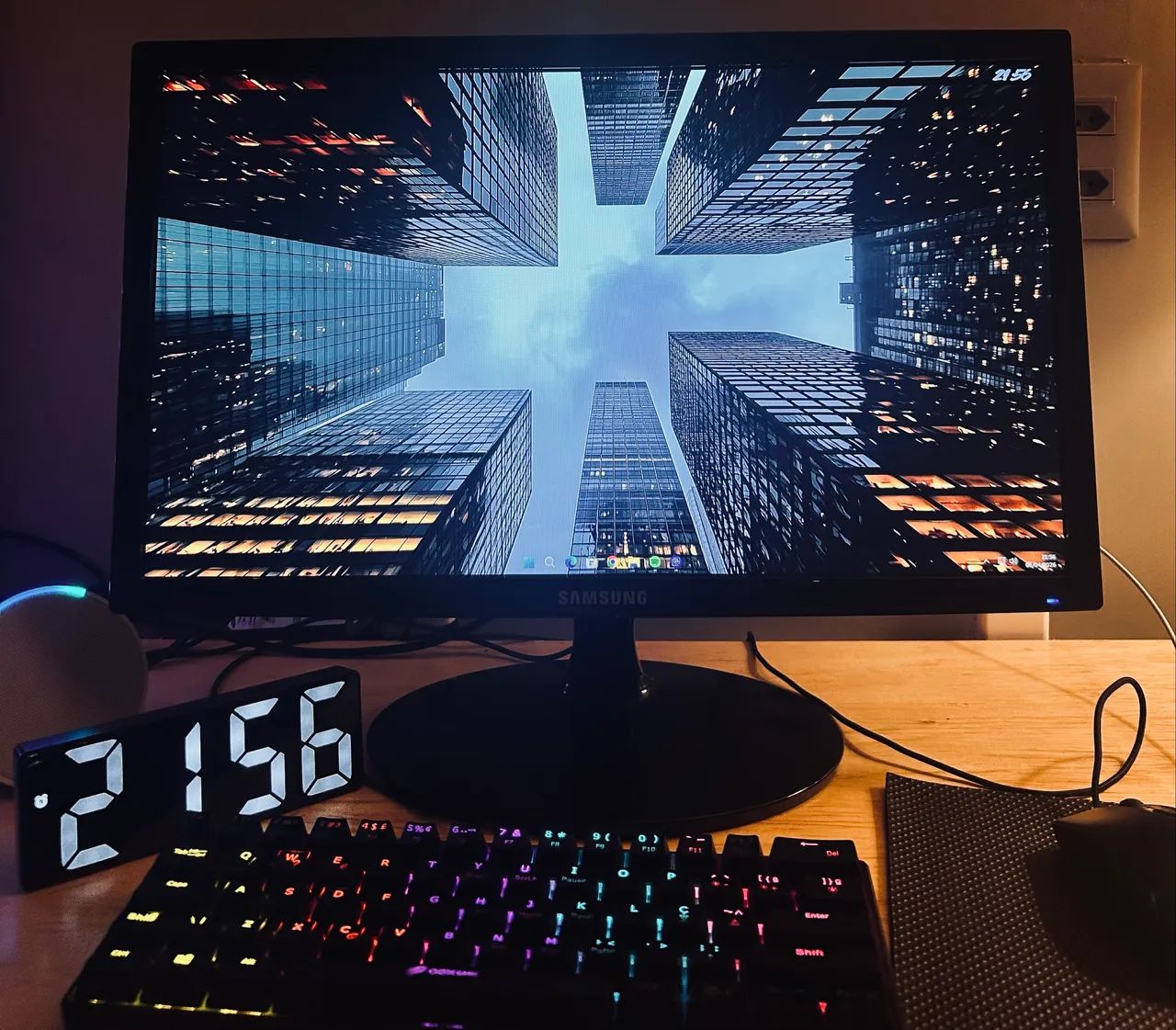 Monitor Samsung 22" Full HD + Cabo DVI/HDMI (Oportunidade) - Foto 4