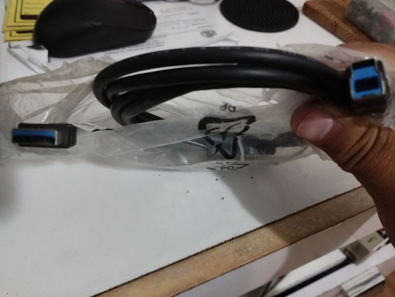 Cabo USB tipo b X USB 3.0