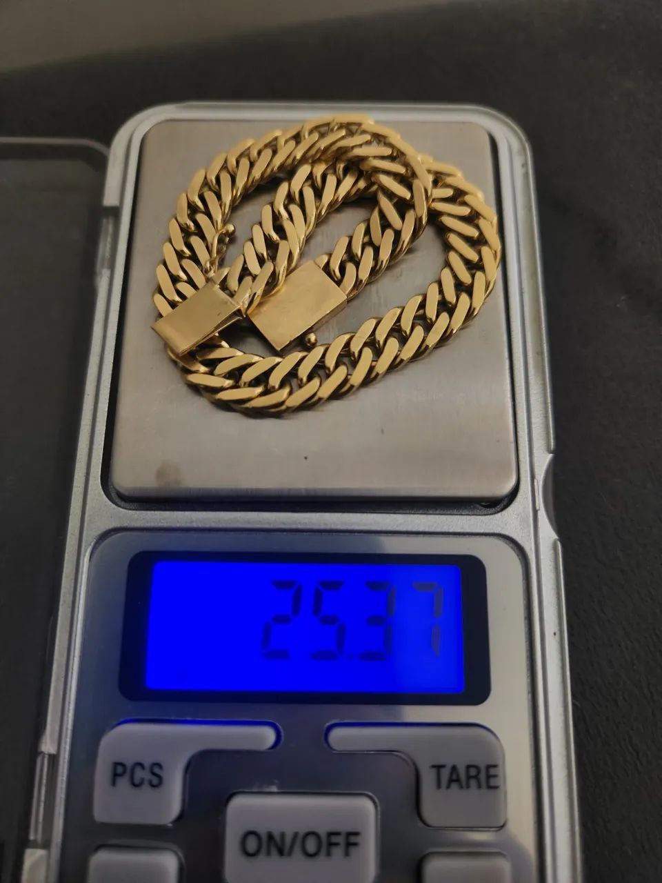 Pulseira de ouro MACIÇA, 25.35 GRAMAS - Foto 5