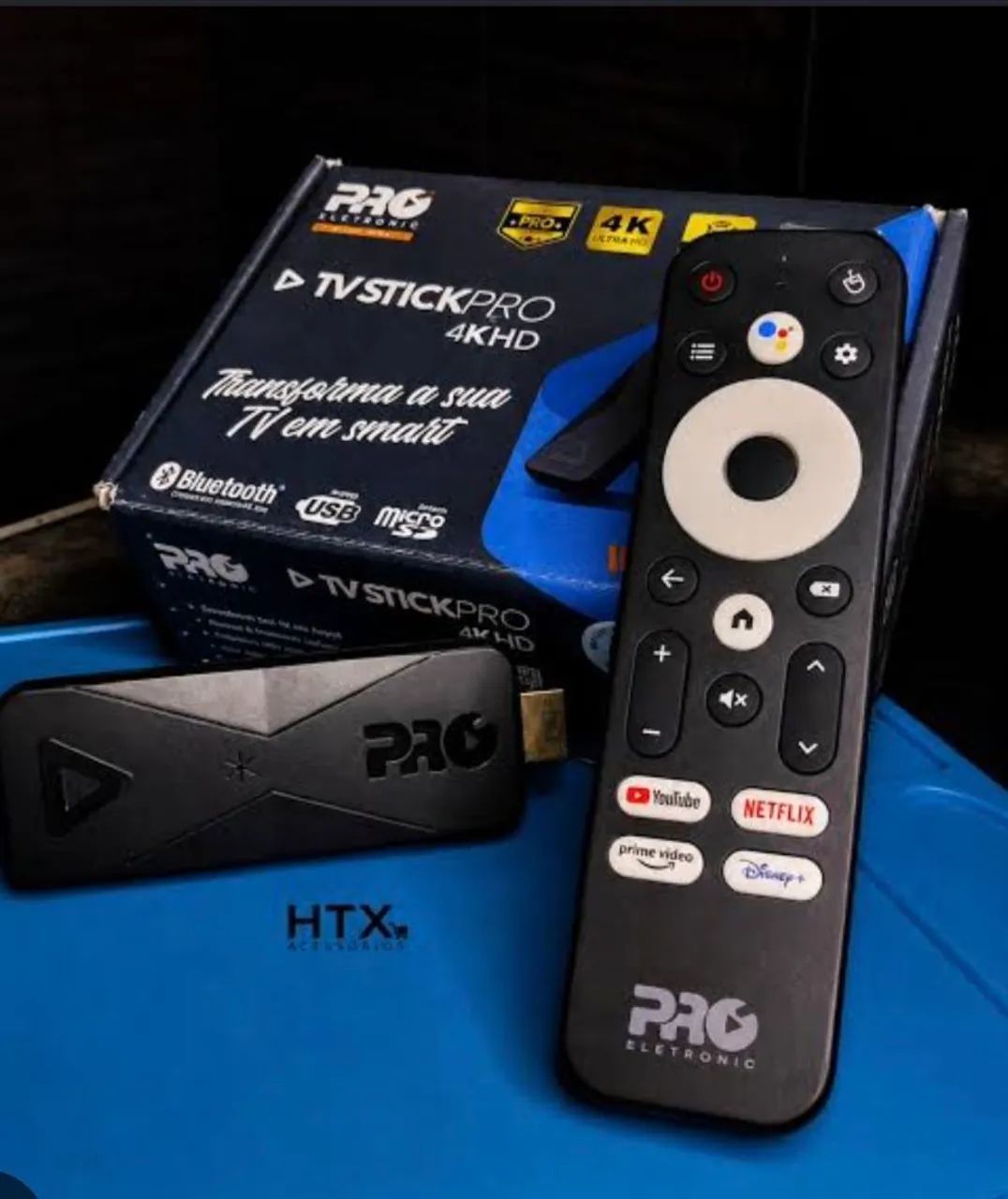 VENDO STICK PRO 4K ELETRONICS + 5 MESES DE PROGRAMAÇÃO  - Foto 3