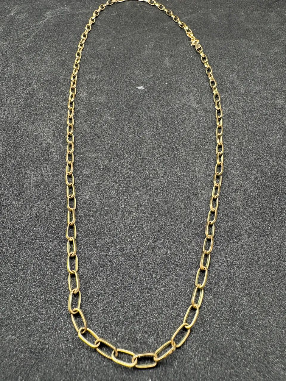 Corrente de ouro tijolinho 18k  - Foto 2