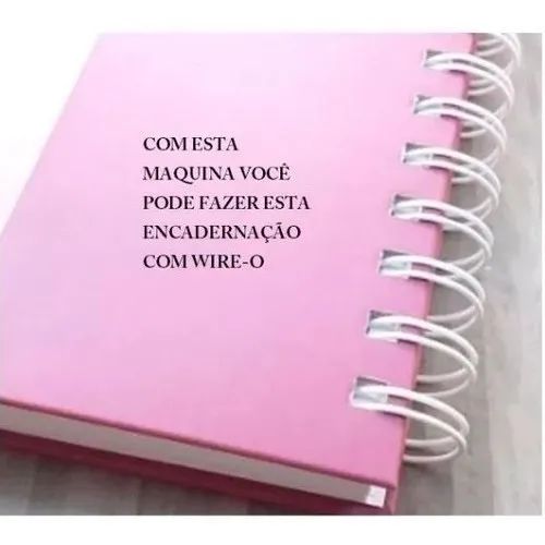 Encadernadora Duplamatic 2x1 Conjugada Para  Wire-o Top-line - Lassane - Foto 4
