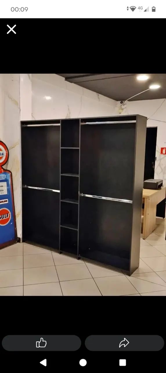 ARMÁRIO AÉREO MDF NOVO  - Foto 3