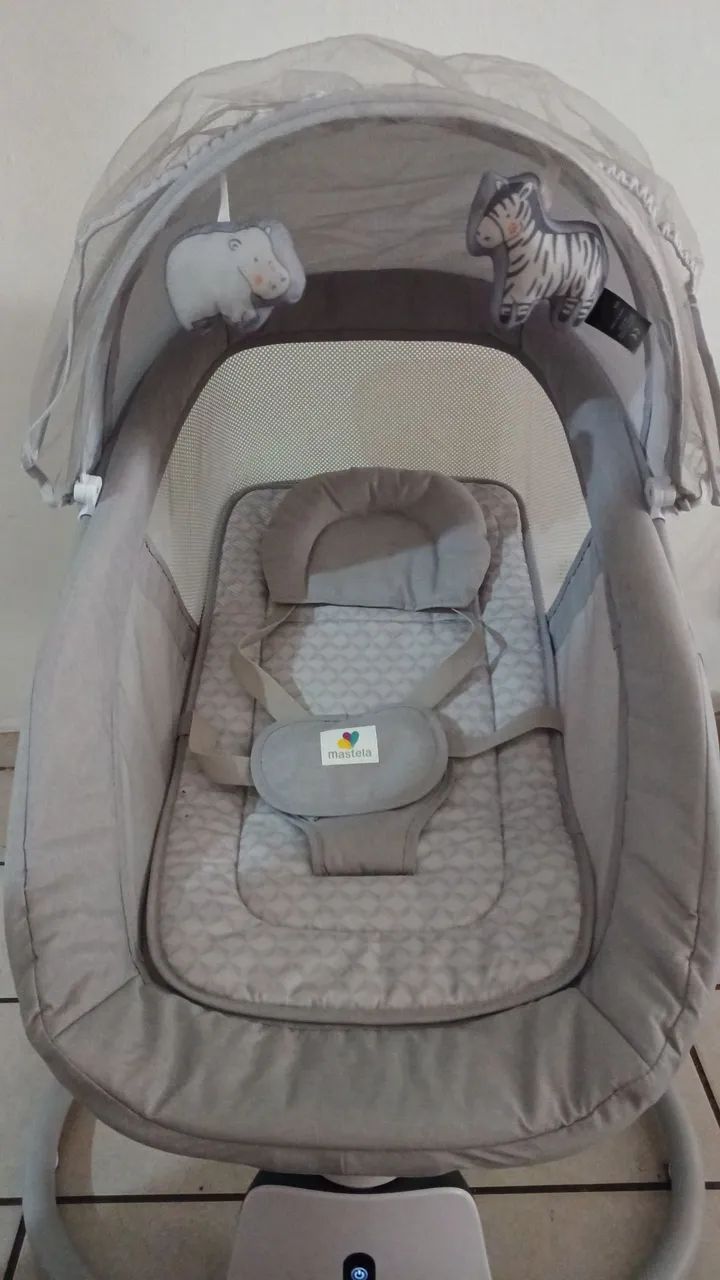 Cadeira de balanço automática mastela com sensor de movimento  - Foto 5