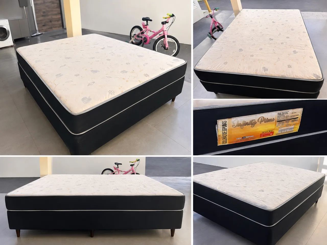 ? CAMA BOX CASAL + COLCHÃO