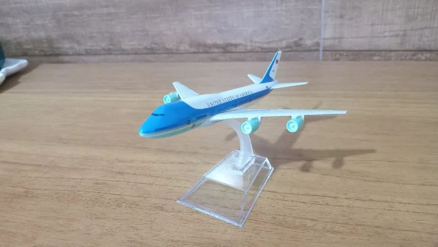 AVIÃO AMERICANO - FORÇA AÉREA 1 , 16CM - DECORAÇÃO E DESTAQUE. - Foto 3