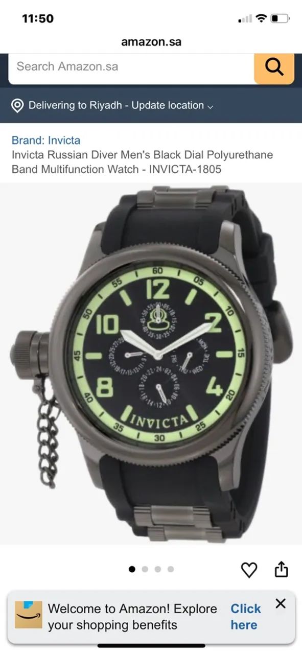 Relógio invicta modelo 1805 - Foto 4