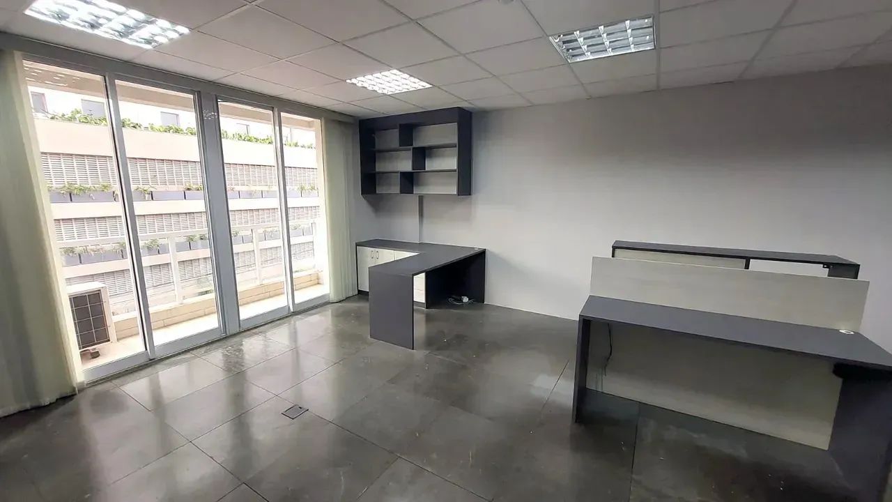 Conjunto Comercial para Locação, Santana,  Ed. Braz Leme Office, ar condicionado, sacada e