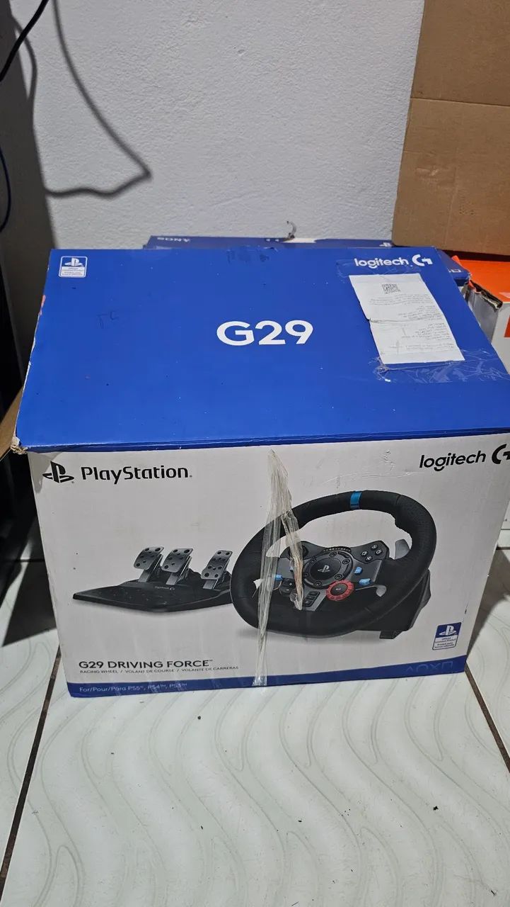 Volante Logitech G29 Driving Force (PS4/PS5/PC)