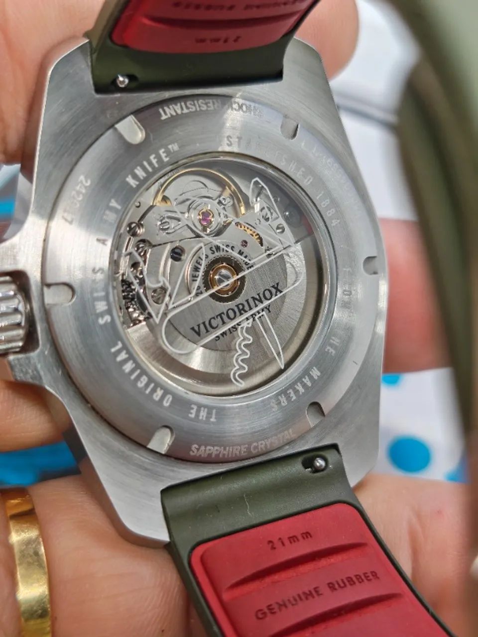 RELOGIO VICTORINOX INOX AUTOMATICO FULL SET  - Foto 4