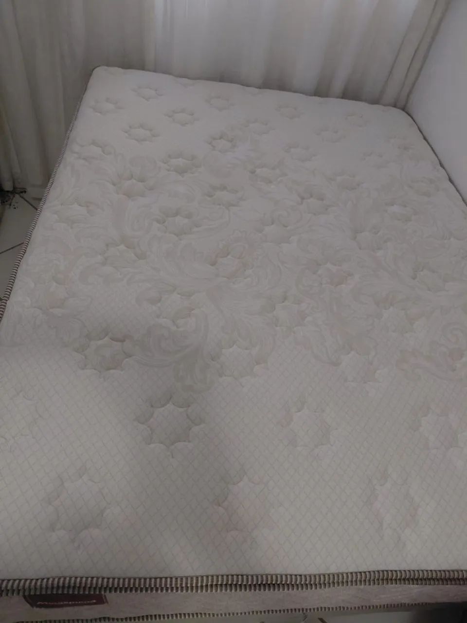 Cama de casal com colchão NOVA - Foto 3