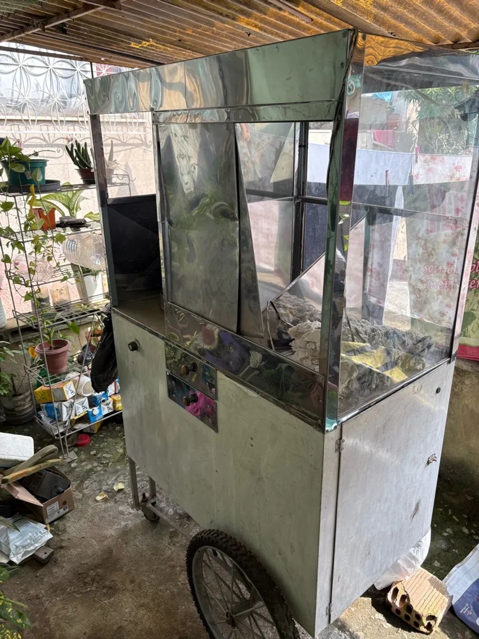 Carrinho de pipoca 