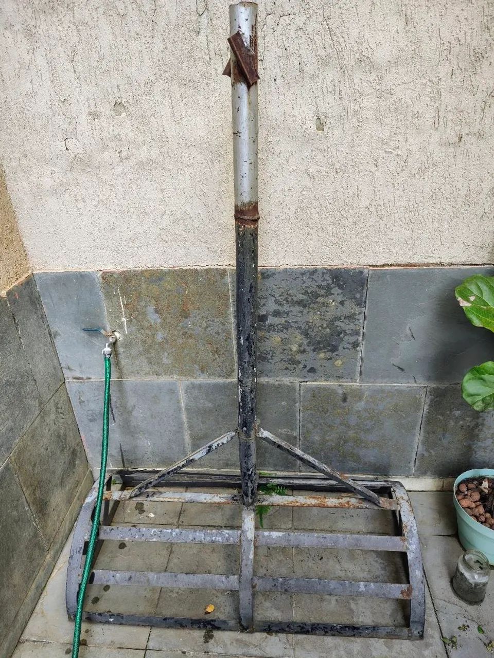 Lixeira de aço de calçada - Foto 2