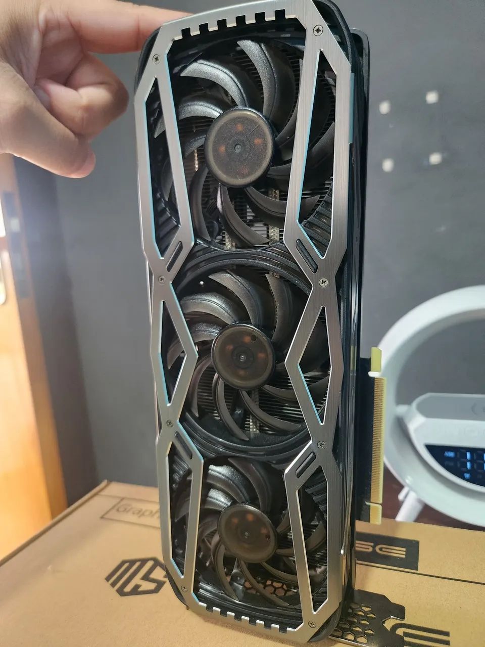 Placa de vídeo MLSEE RTX 3070 8gb Leadtek - Foto 2
