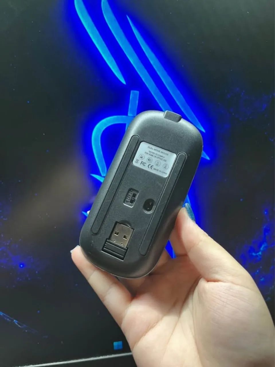 Mouse Bluetooth RGB - Foto 3