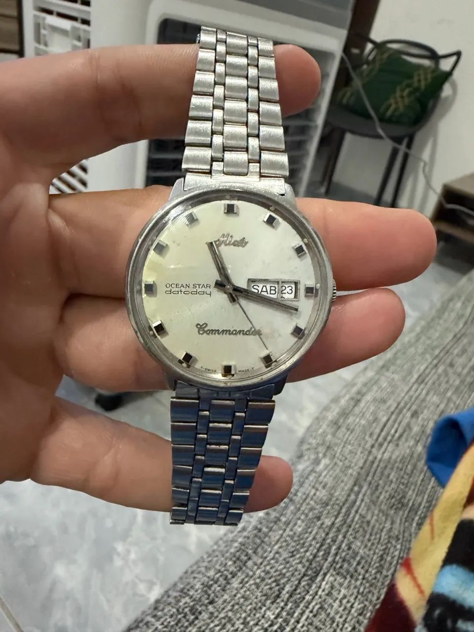 Relógio Mido commander 8419 aquadura 