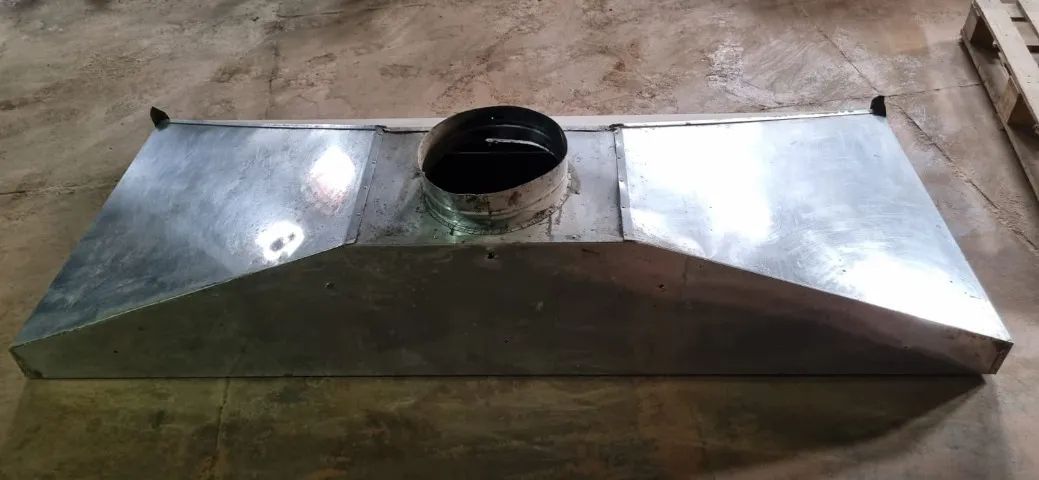 Coifa para Cozinha Industrial  Aço Inox ( Usada ) - Foto 3