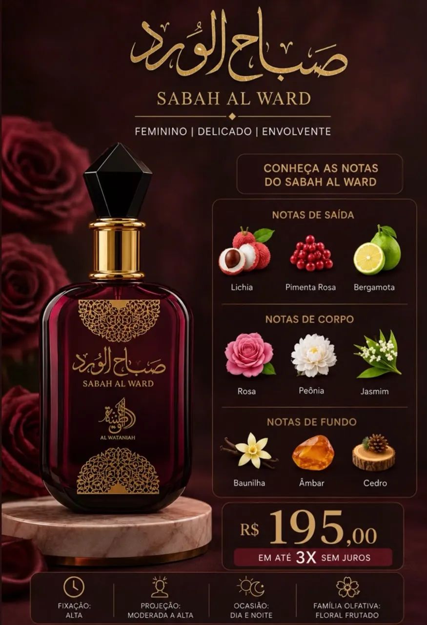 Perfumes Árabes Originais e Lacrados