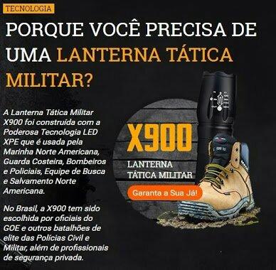 Lanterna X900 a mais potente do mercado.+ garantia + Entrega Grátis - Foto 4