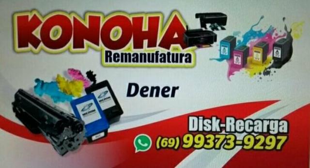 Cartuchos originais e recarga