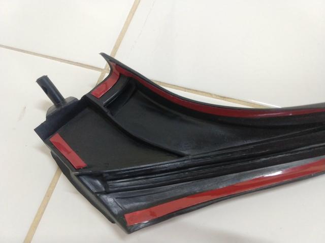 Borracha pingadeiras Fiat
