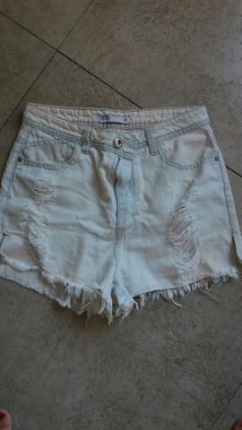 Short jeans blue steel tamanho 36