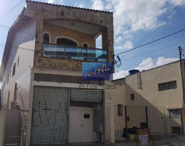 Salão para alugar, 100 m² por r$ 1.800/mês - vila guilhermina - são paulo/sp