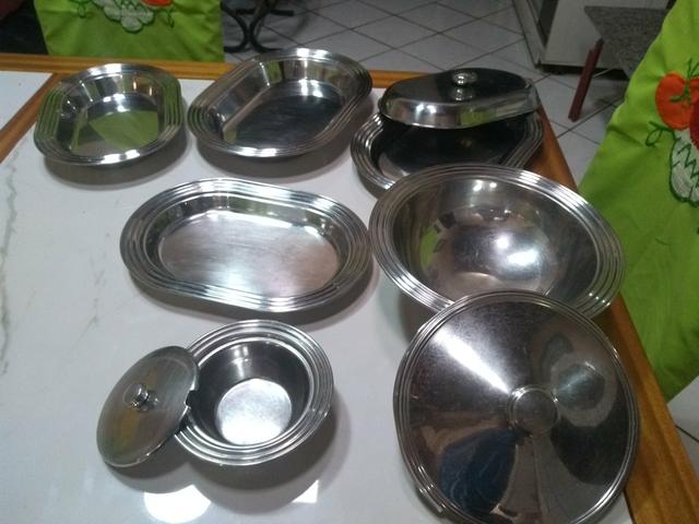 Conjunto travessas inox Tramontina - Foto 5
