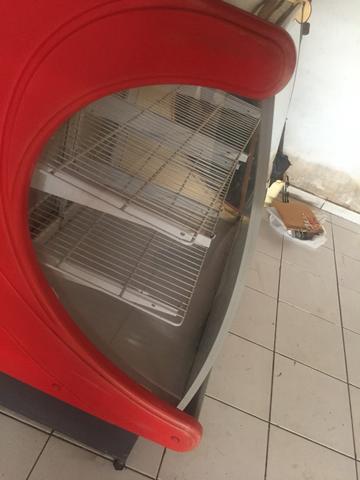 Balcão expositor para salgados