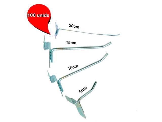 Ganchos zincados de 5 á 20cm - promocao '