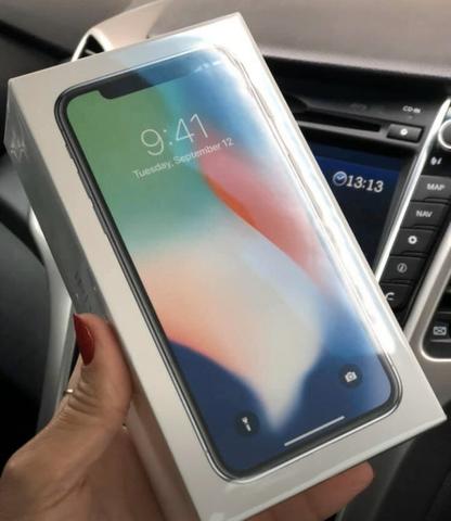IPhone X 64gb branco novo