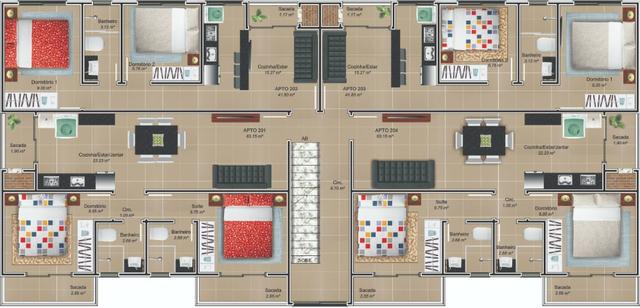 Apartamento térreo Campeche central 160 mil