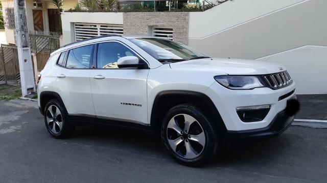 Jeep Compass 2.0 16v Flex 2018 Único Dono Som Beats Impecável